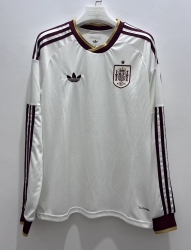 2026 Spain Away Long Sleeve Soccer Jersey
